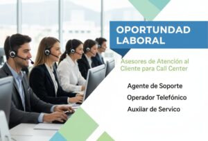 Lee más sobre el artículo Asesores de Atención al Cliente para Call Center