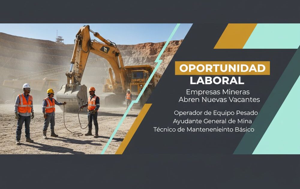 Lee más sobre el artículo Empresas Mineras Abren Nuevas Vacantes