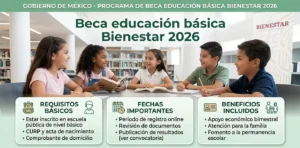 Lee más sobre el artículo Beca educación básica Bienestar 2026