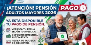 Lee más sobre el artículo Pensión Adultos Mayores 2026 pago