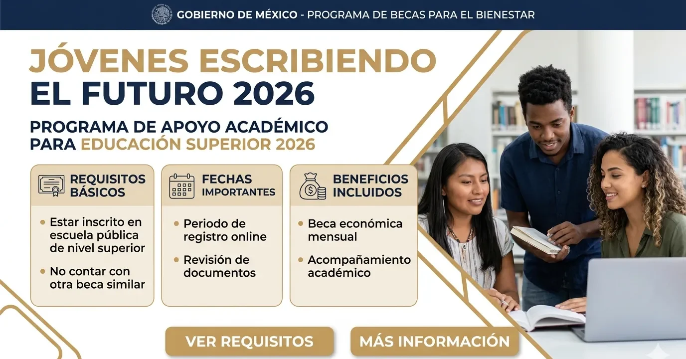 Lee más sobre el artículo Jóvenes Escribiendo el Futuro 2026