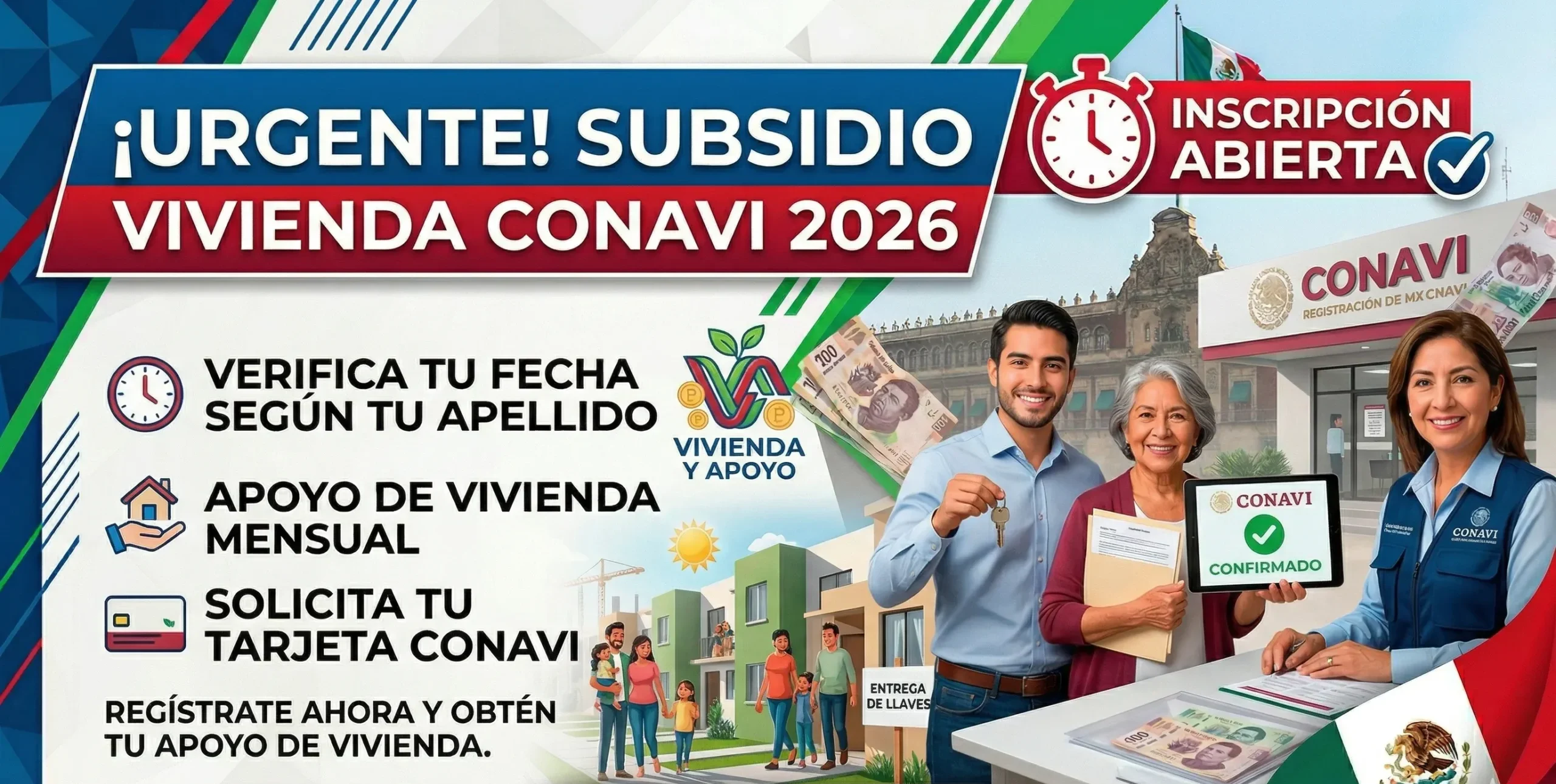 Lee más sobre el artículo Subsidio vivienda CONAVI 2026
